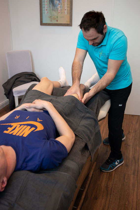 Sportmassage in der Physiotherapie Physiohandwerk in Kreuzlingen im Hafencenter